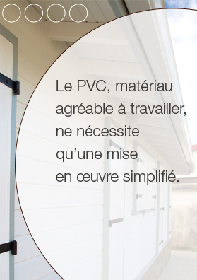 Lambris PVC pour plafond, matériau agréable à travailler, ne nécessite qu'une mise en oeuvre simplifié - Cabex, Martinique, Guadeloupe, Guyane